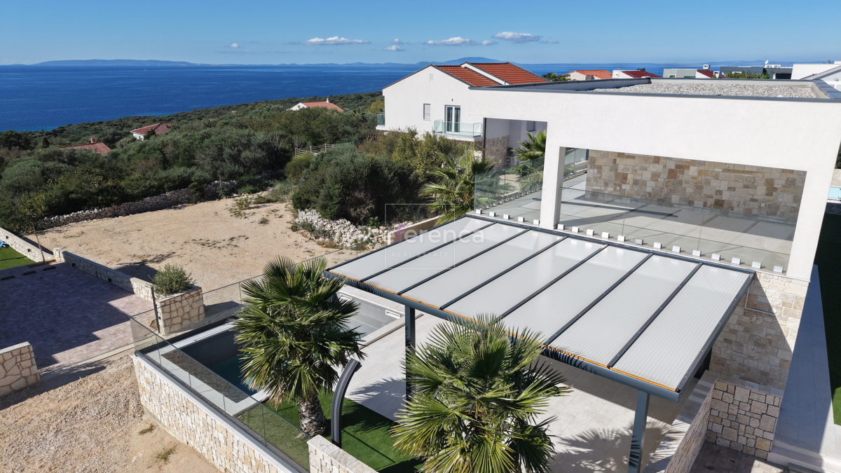 Škuncini stani, Novalja - moderna vila z bazenom