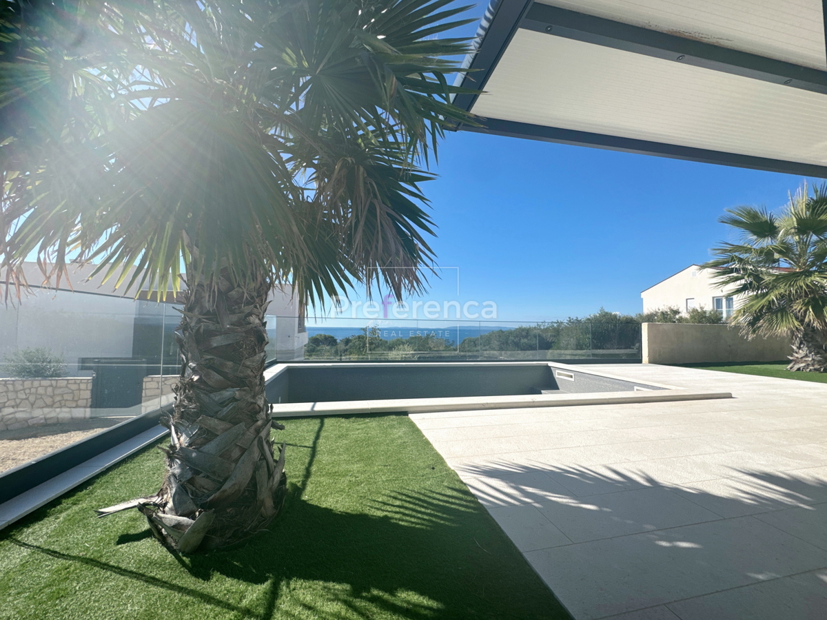 Škuncini stani, Novalja - moderna vila z bazenom