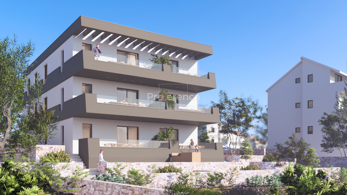 Novalja - dvosobno stanovanje v prvem nadstropju