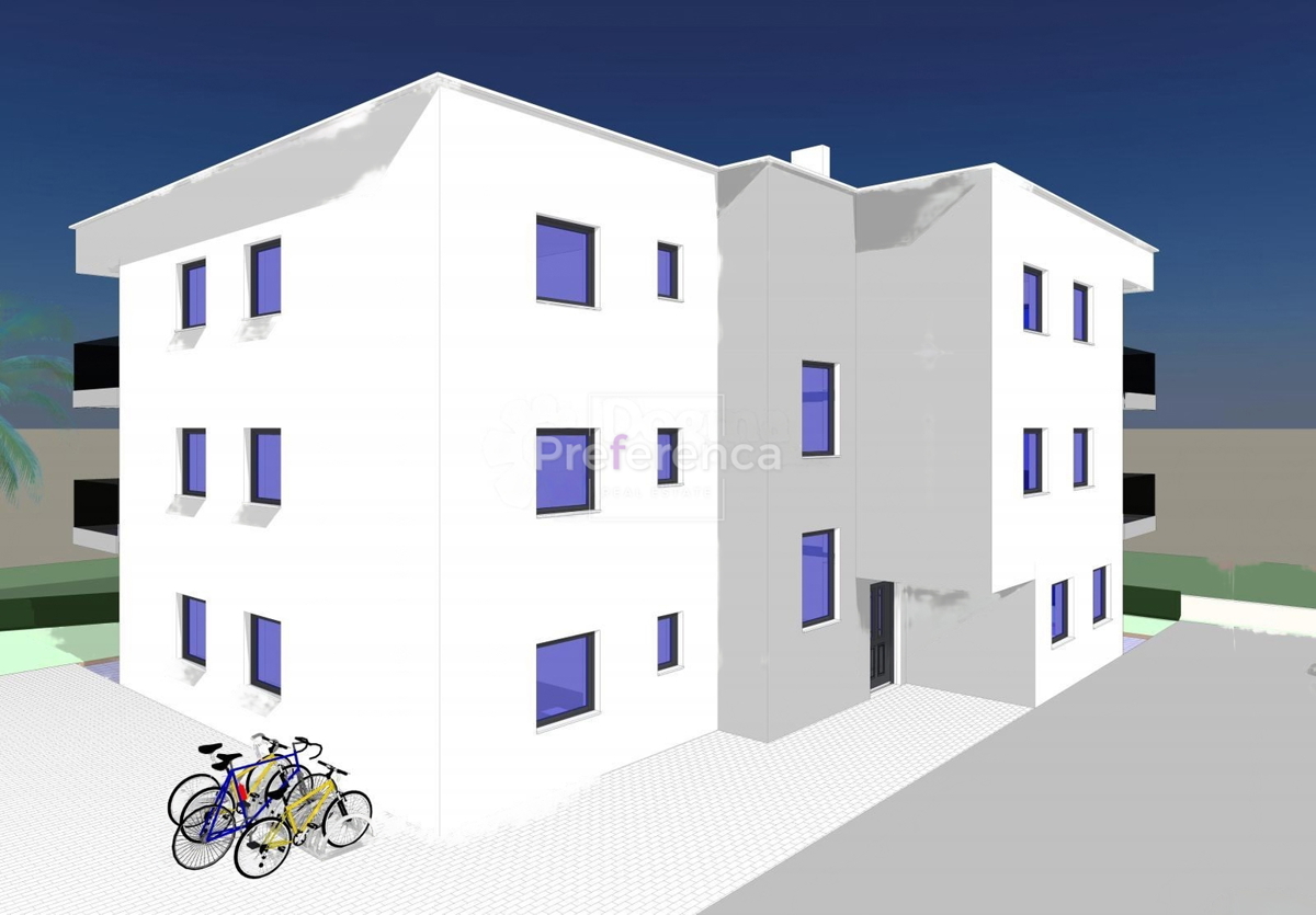 Pag - dvosobni apartma - PRVO NADSTROPJE