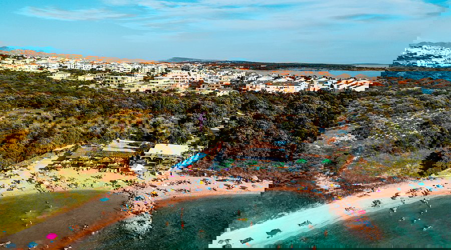 Novalja - luksuzno trisobno stanovanje v bližini morja