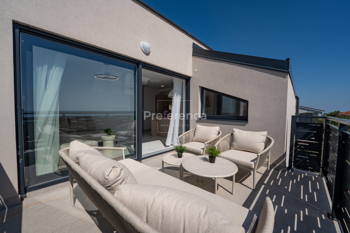 Mandre - dvoposteljno stanovanje s čudovitim razgledom