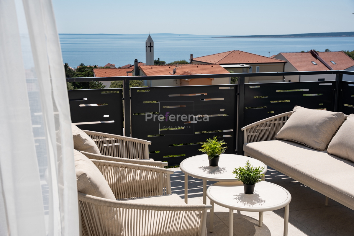 Mandre - dvoposteljno stanovanje s čudovitim razgledom