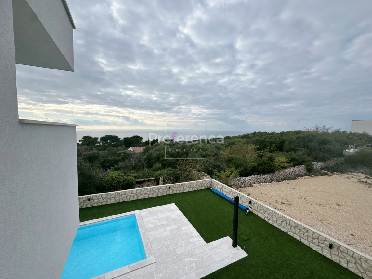 Novalja, Škuncini stani - vrhunska vila z bazenom