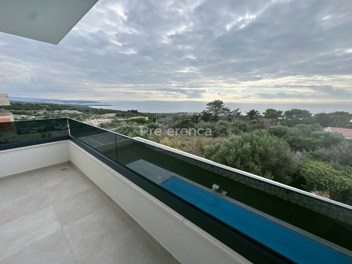 Novalja, Škuncini stani - vrhunska vila z bazenom