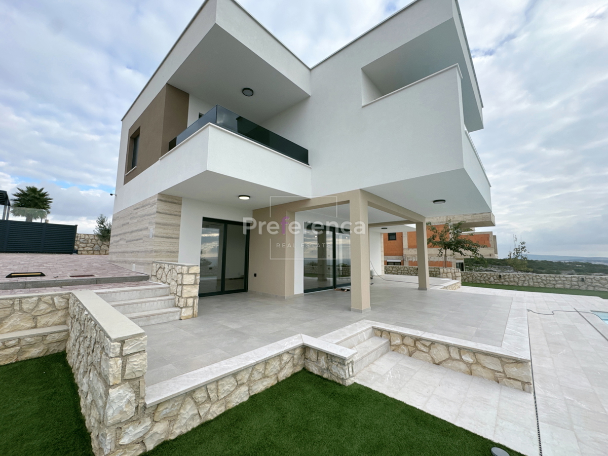 Novalja, Škuncini stani - vrhunska vila z bazenom