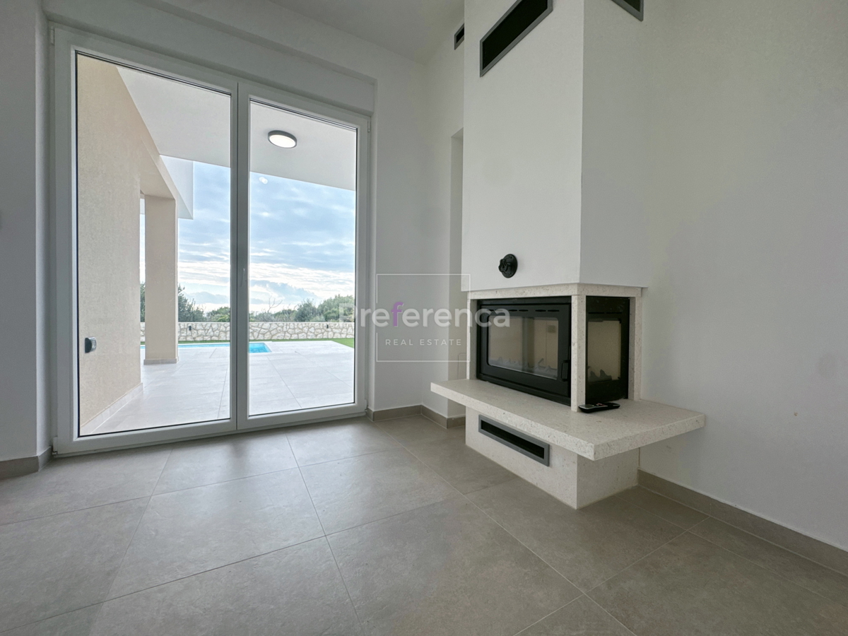 Novalja, Škuncini stani - vrhunska vila z bazenom