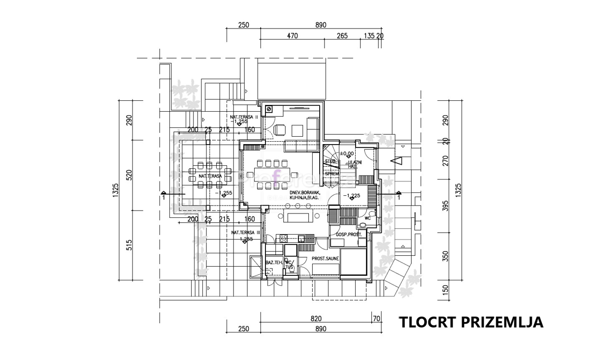 Novalja, Škuncini stani - vrhunska vila z bazenom