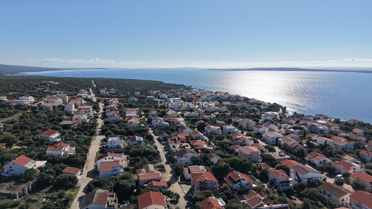 Mandre - zemljišče prvi vrsti ob morju T2 ZONA