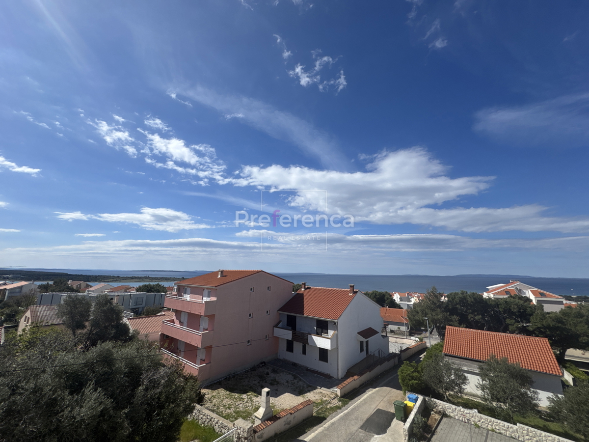 Novalja - dvosobno stanovanje s pogledom