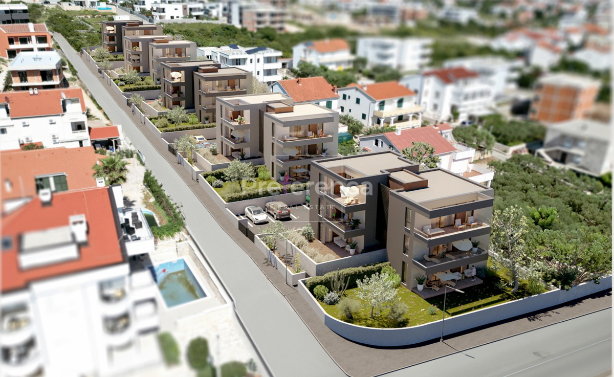 Novalja - dvosobno stanovanje z vrtom - NOVI VRHUNSKI PROJEKT