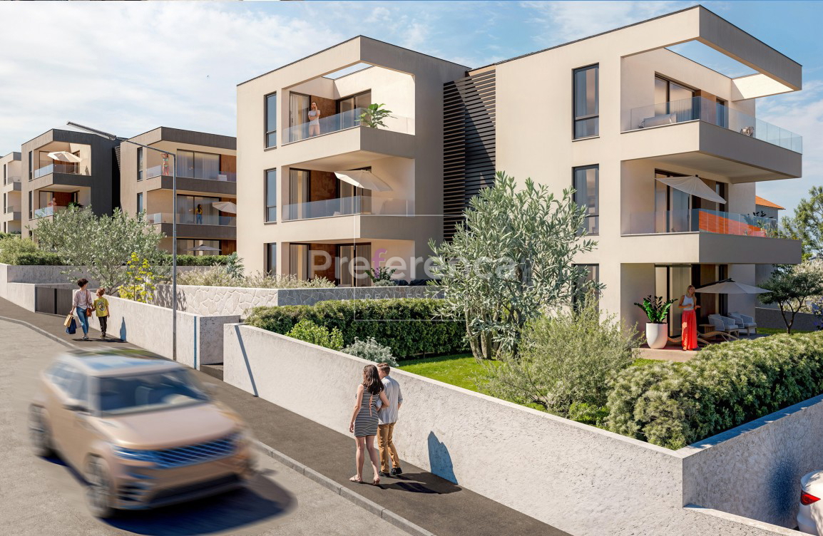 Novalja - dvosobno stanovanje z vrtom - NOVI VRHUNSKI PROJEKT