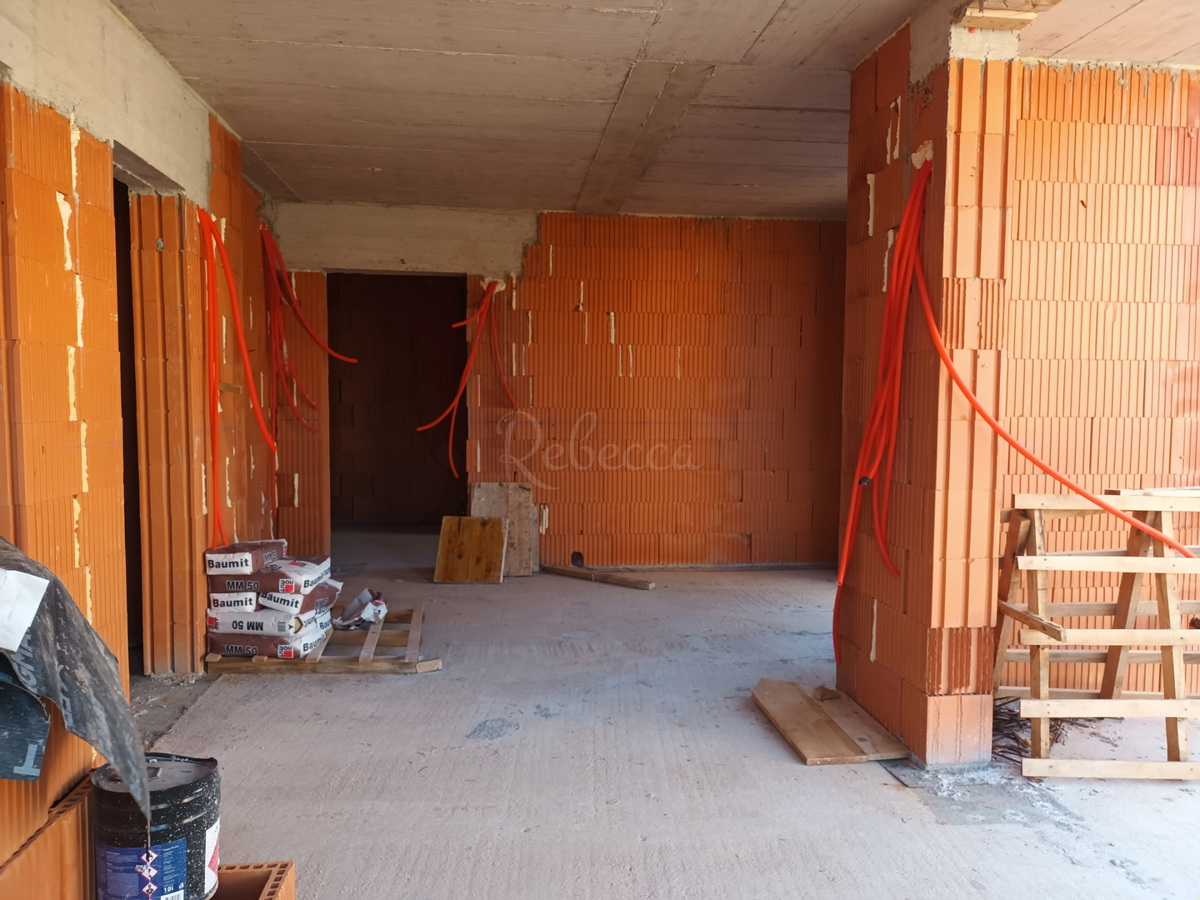 Penthouse pogled na morje, 3 spalnice, 2. nadstropje, 96 m2, parkirišče, Medulin, NOVO ​