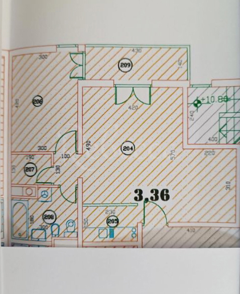 Pula, udobno stanovanje 59 m2, centralno ogrevanje, dvigalo, terasa