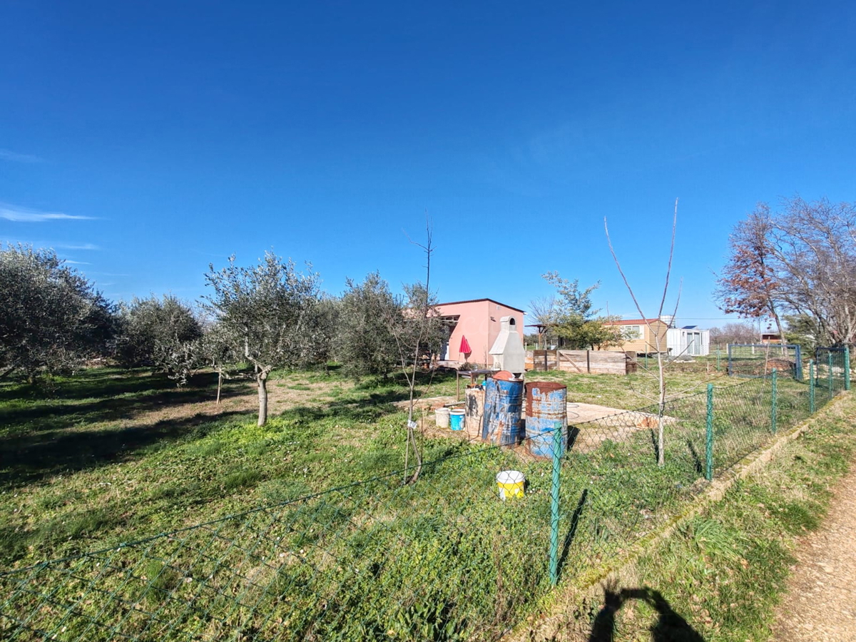 Kmetijsko zemljišče 1000 m2 z objektom - Valtura