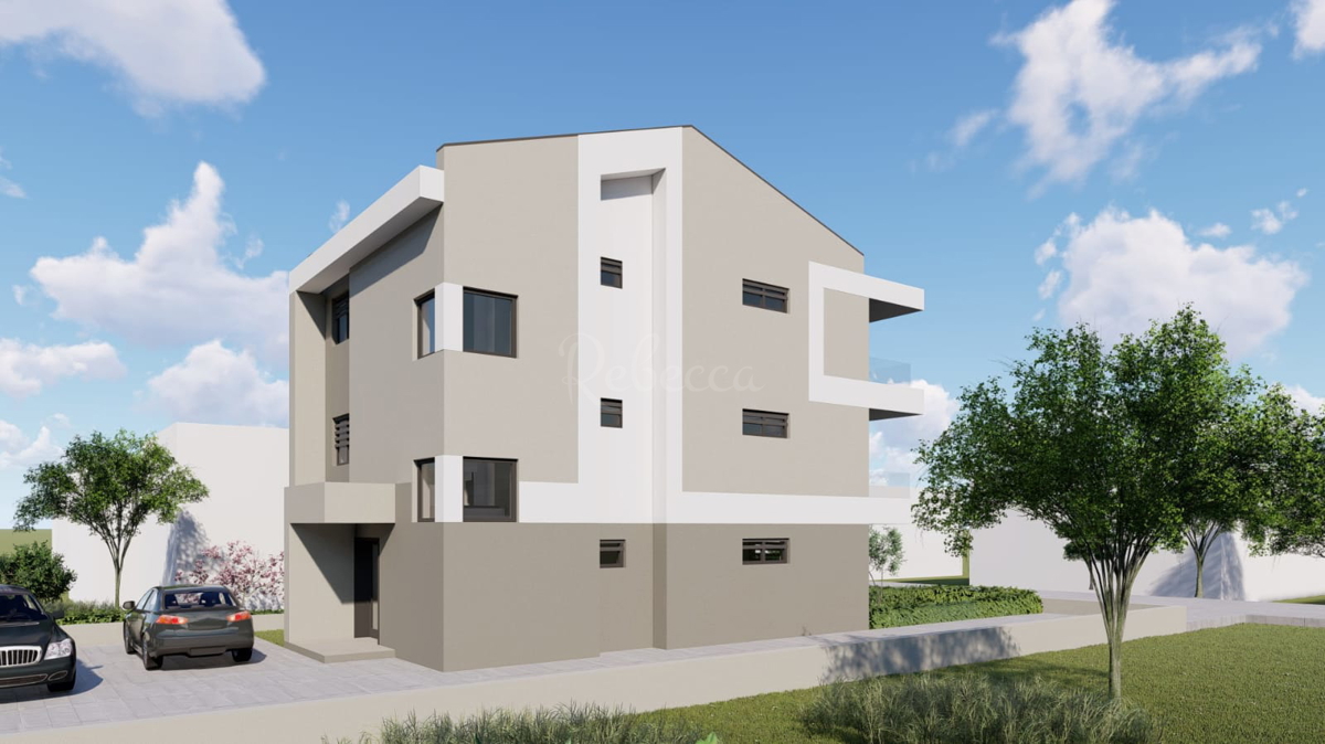 Stanovanje v 1. nadstropju, 72,20 m2, 2 ss, parkirišče, blizu morja, Valbandon, NOVO