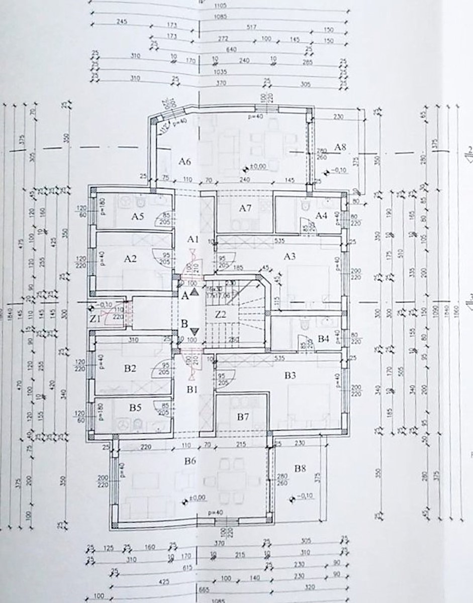 Istra, Medulin, hiša z dvema dupleks apartmajema