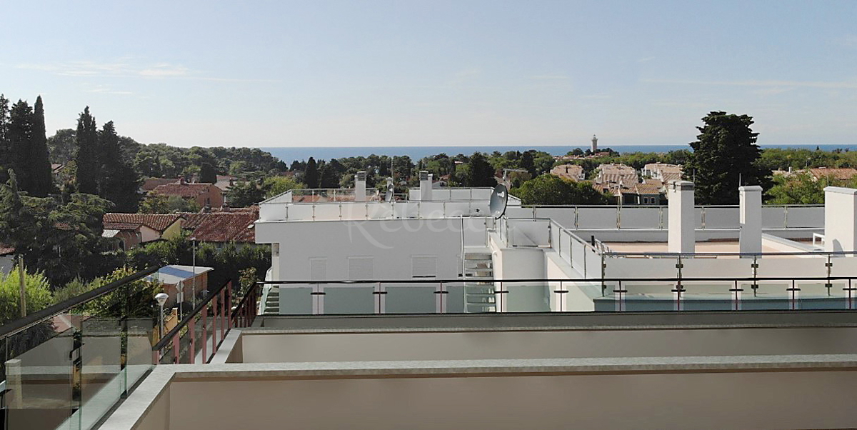 Vrstna hiša blizu morja, novogradnja, Umag