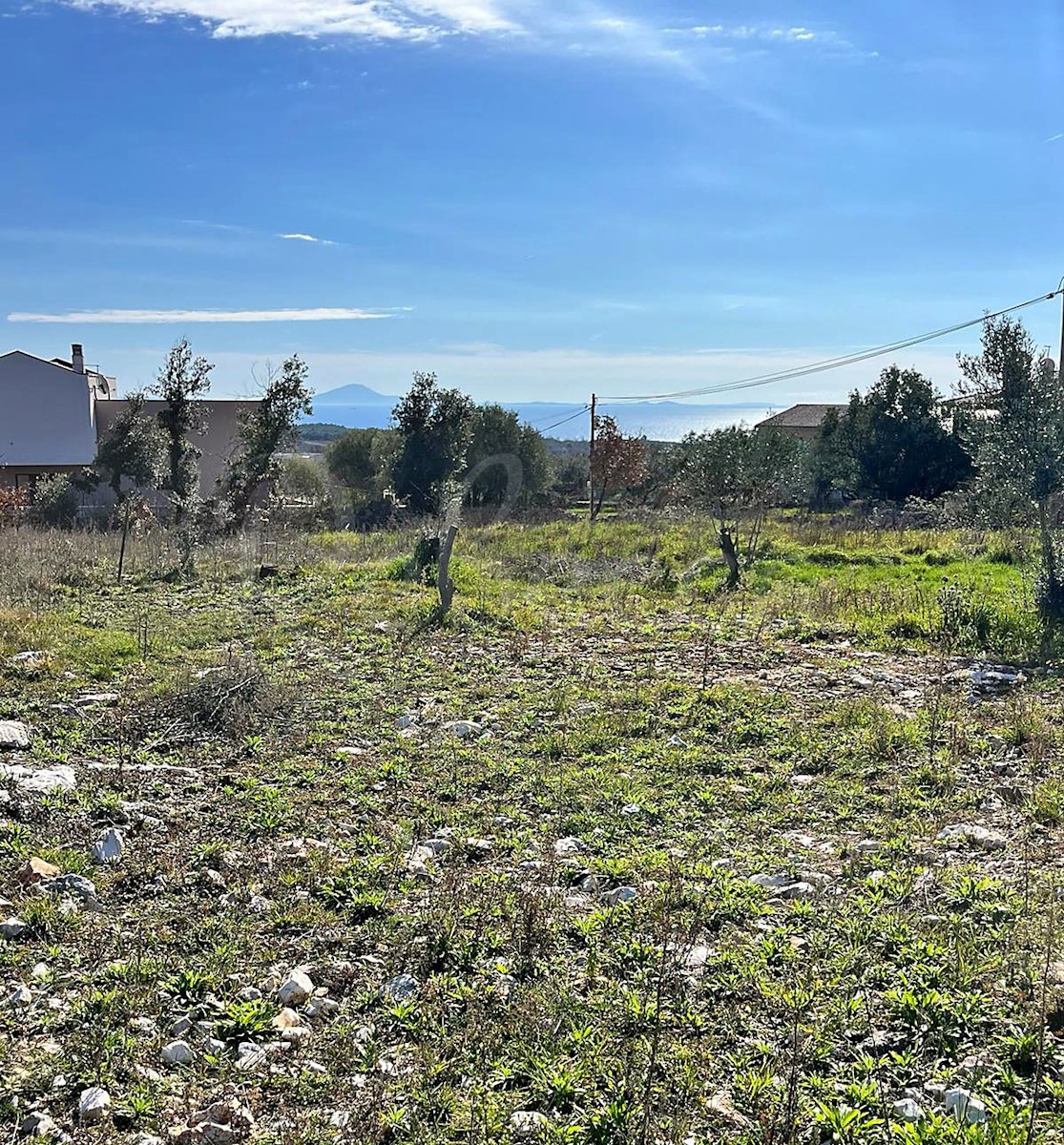 Peruški, gradbena parcela s pogledom na morje