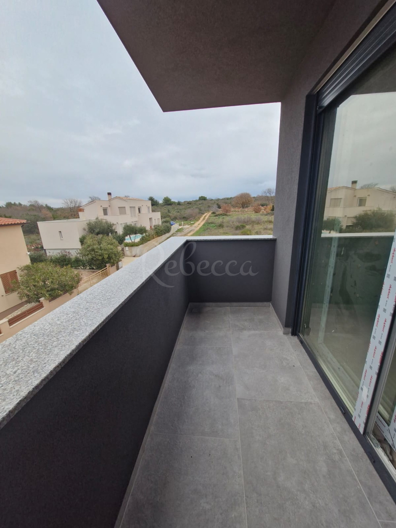 Penthouse pogled na morje, 3 spalnice, 2 nadstropje, 96 m2, parkirišče, Medulin, NOVO ​