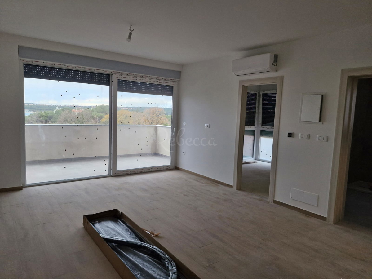 Penthouse pogled na morje, 3 spalnice, 2 nadstropje, 96 m2, parkirišče, Medulin, NOVO ​