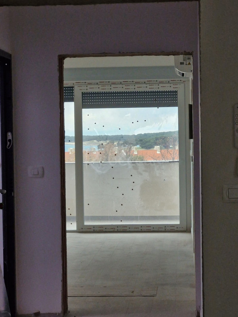 Penthouse pogled na morje, 3 spalnice, 2 nadstropje, 96 m2, parkirišče, Medulin, NOVO ​