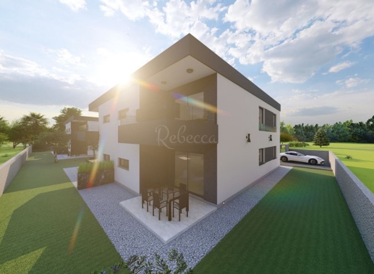 NOVOGRADNJA, dvosobno stanovanje v Štinjanu z vrtom, blizu morja