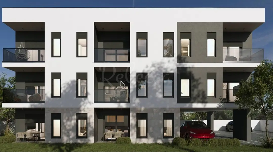 Stanovanje v 1. nadstropju, 2 prostora, 54,88 m2, novogradnja, Pula
