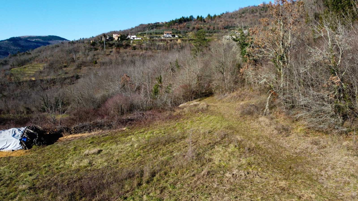 Gradbena parcela s pogledom na Motovun