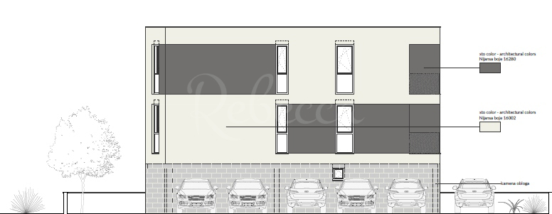 Stanovanje 1. nadstropje, 115 m2, 4 sobe, 2 terase, parkirišče, Peroj