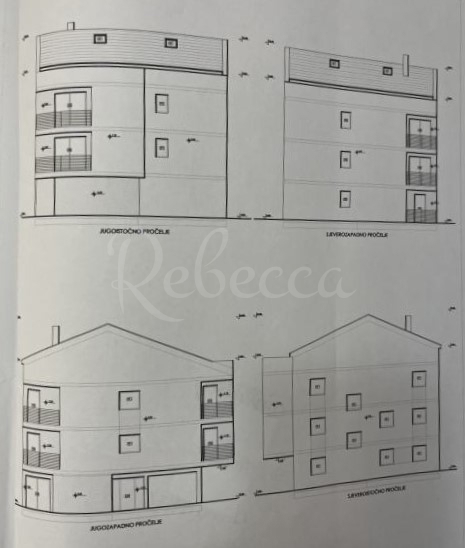 Stanovanje 1. nadstropje, 68 m2, 2 sobno, Valbandon, NOVO