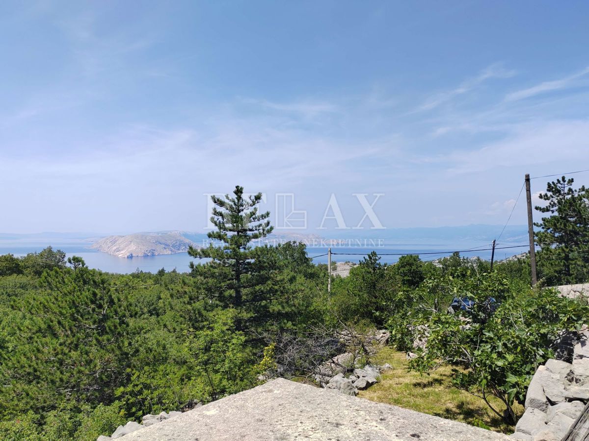 Senj, Lukovo - pričetek gradnje s pogledom na morje