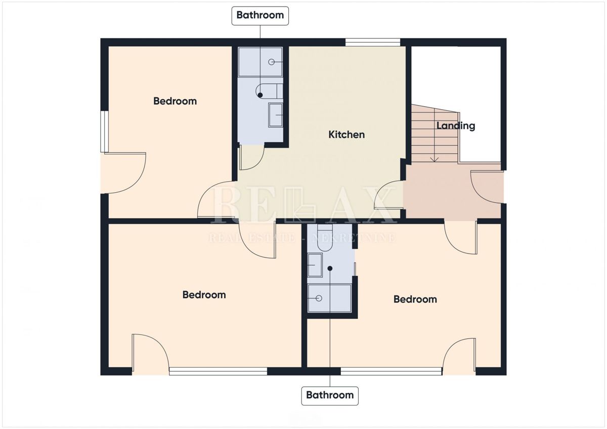 Crikvenica - apartma v bližini morja z razgledom