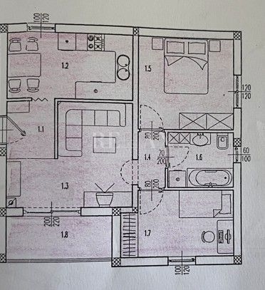Rijeka, Mladenići - dvosobno stanovanje s parkirnim mestom
