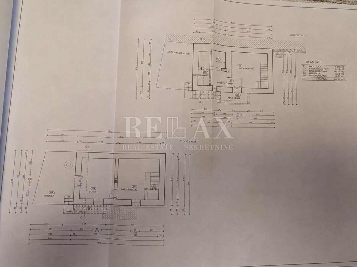 Senj, Bunica - kamnita hiša
