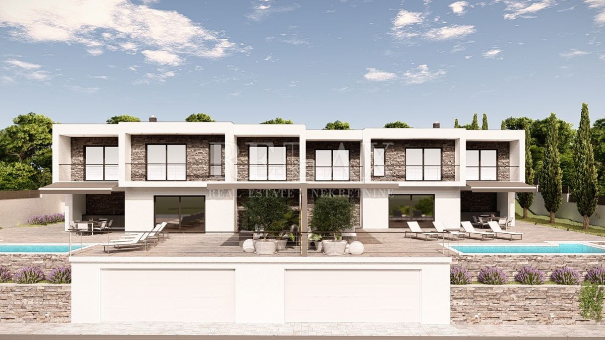 CRIKVENICA - Moderna vila z bazenom