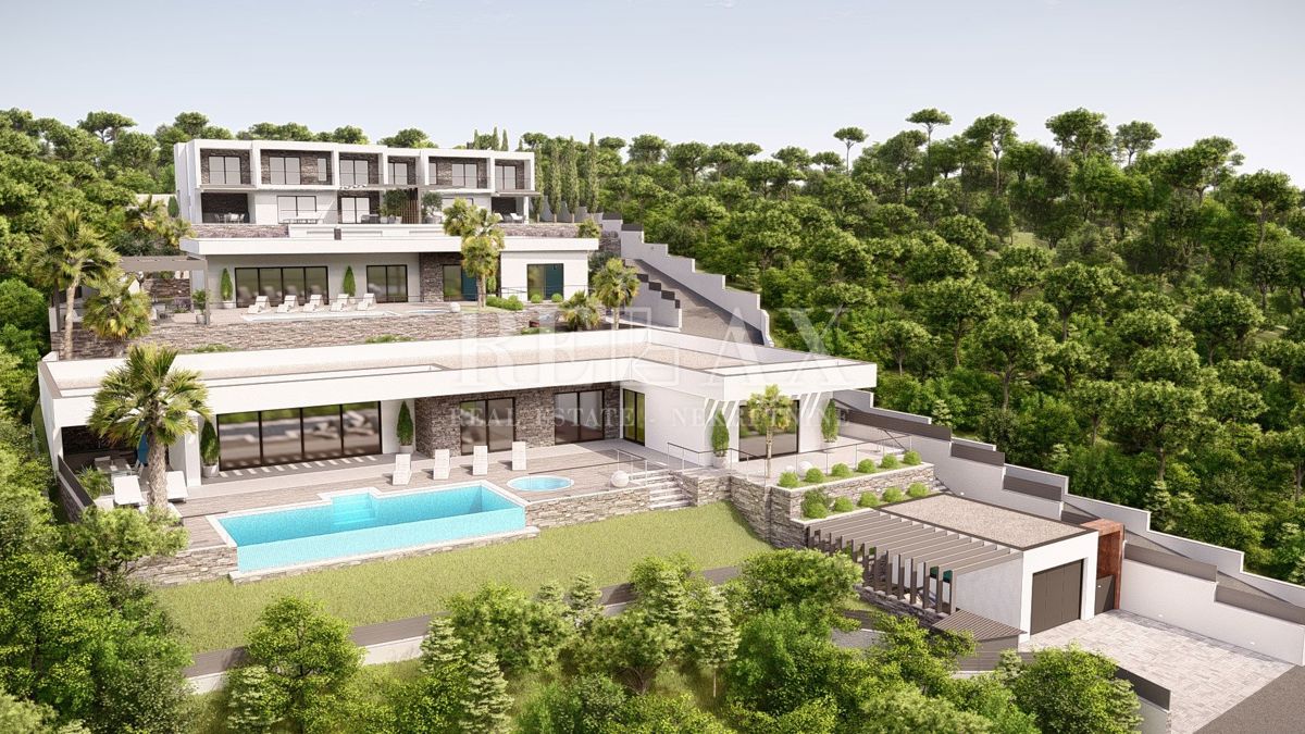 CRIKVENICA - Moderna vila z bazenom
