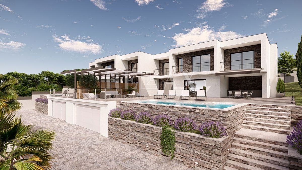 CRIKVENICA - Moderna vila z bazenom