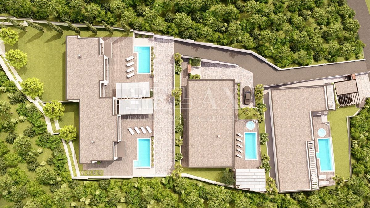 CRIKVENICA - Moderna vila z bazenom