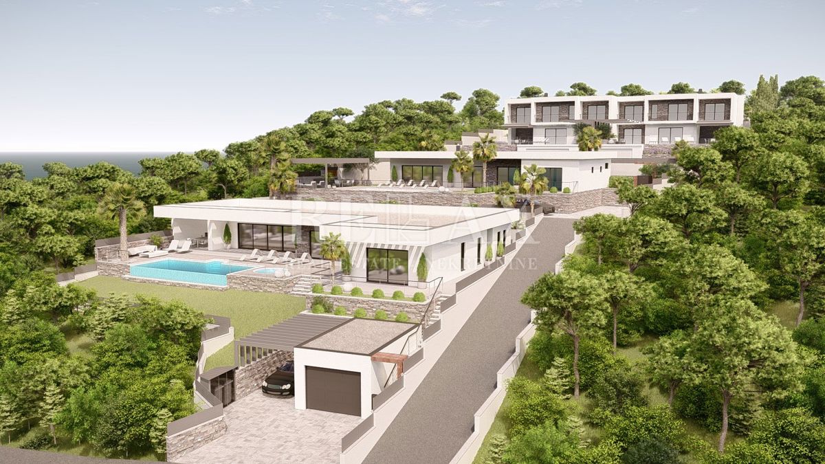 CRIKVENICA - Moderna vila z bazenom