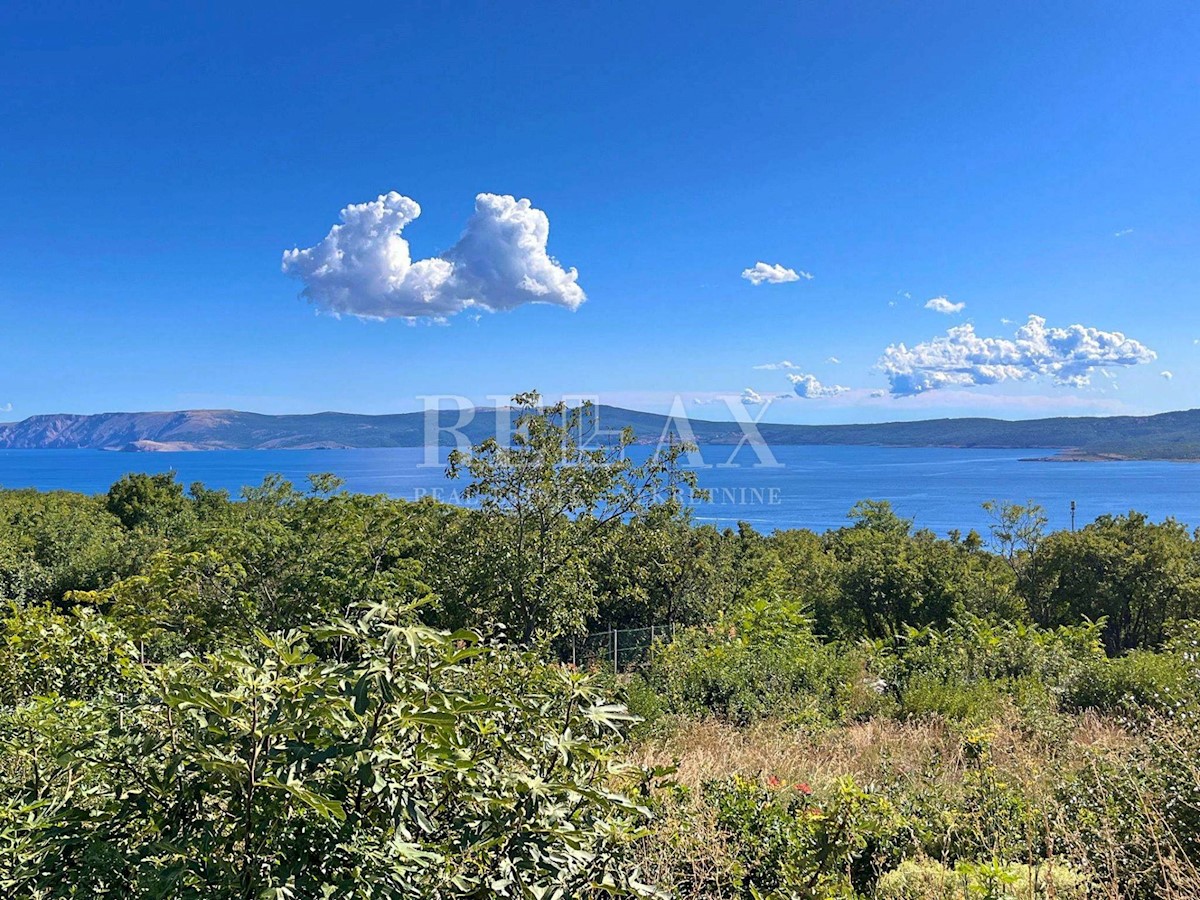 Crikvenica - Gradbeno zemljišče s panoramskim pogledom na morje