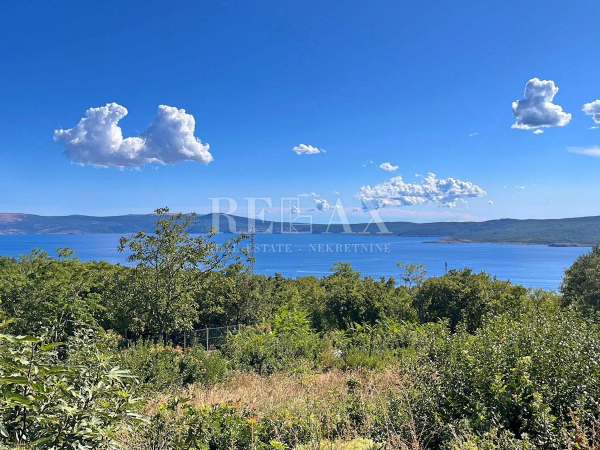 Crikvenica - Gradbeno zemljišče s panoramskim pogledom na morje