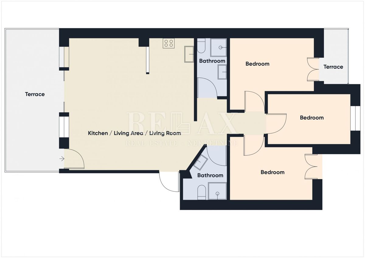 Povile - apartma 50 m od morja