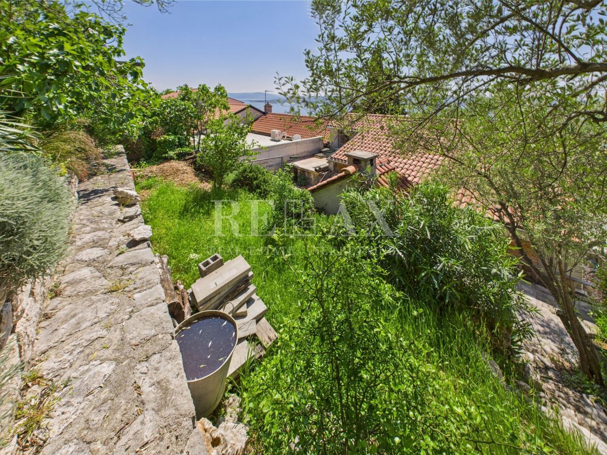 Dramalj - kamnita hiša s panoramskim razgledom