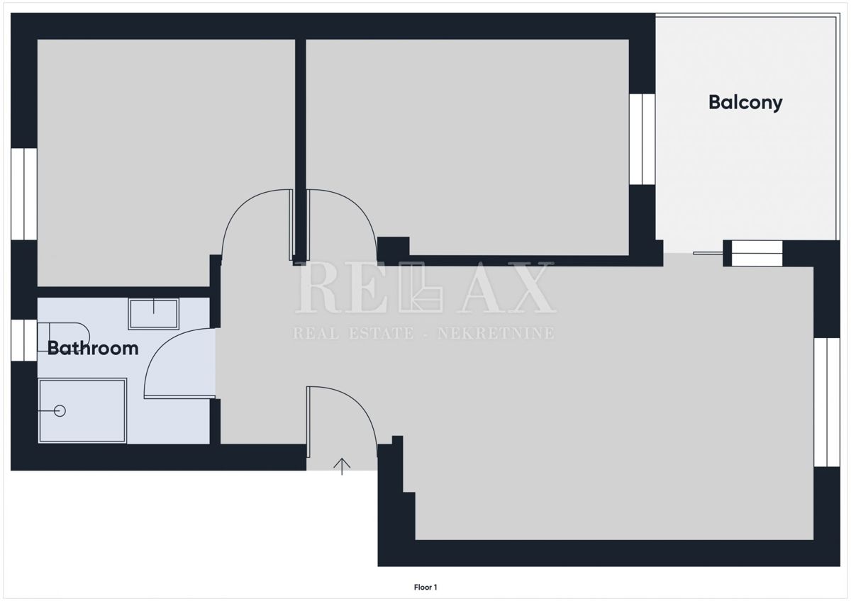 Crikvenica - dvoetažni apartma s pogledom na morje