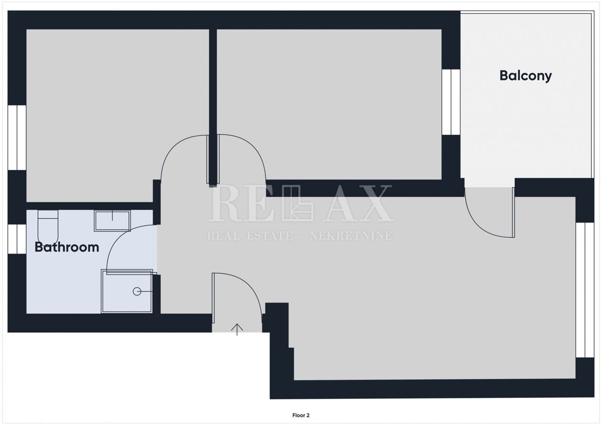 Crikvenica - dvoetažni apartma s pogledom na morje