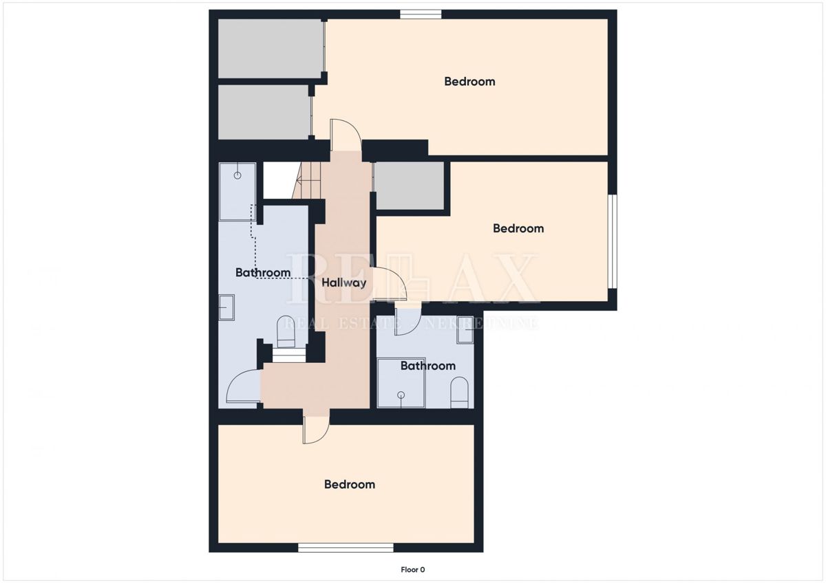 Njivice - dvoetažni apartma z bazenom in vrtom