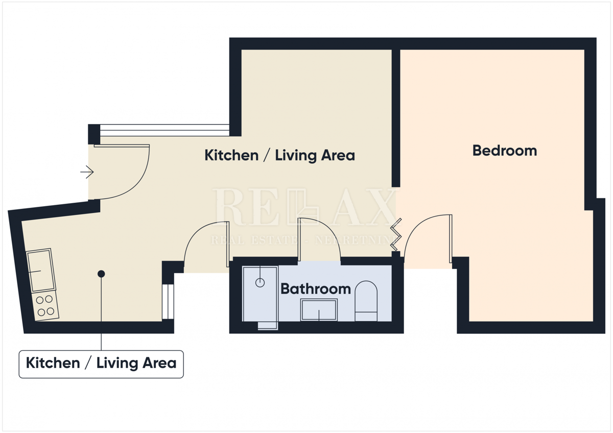 Crikvenica – Apartma v središču