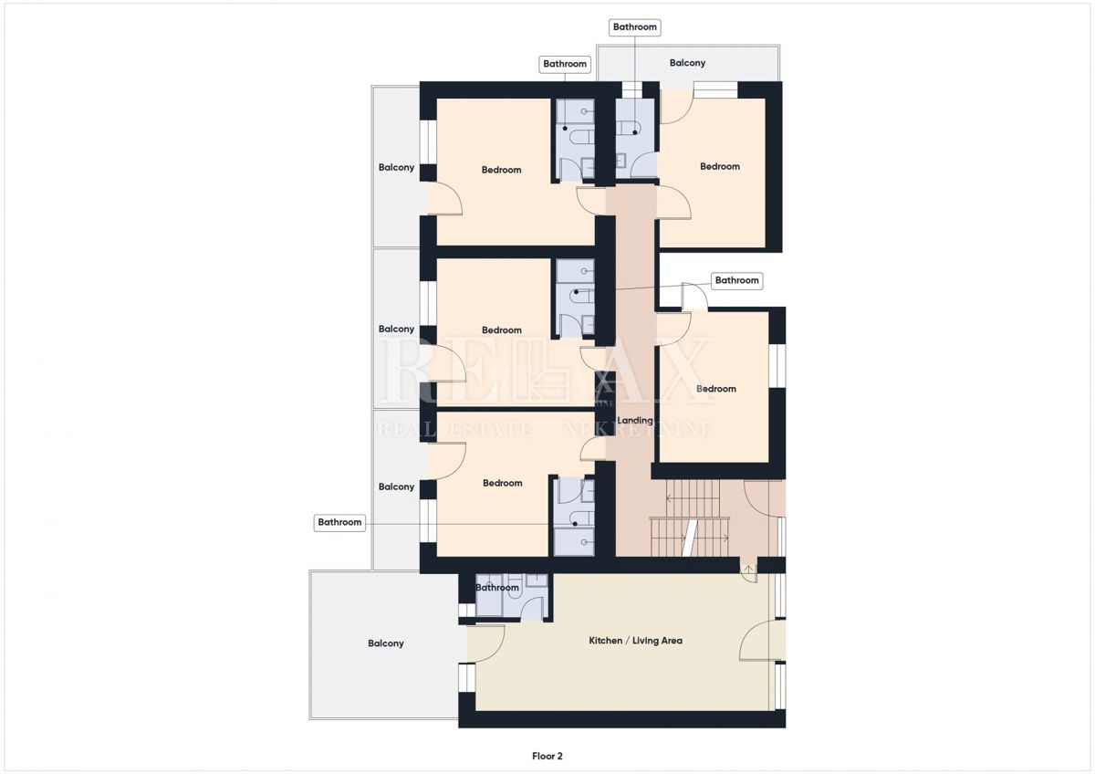 Dramalj - Stanovanjski blok, idealen za investicijo