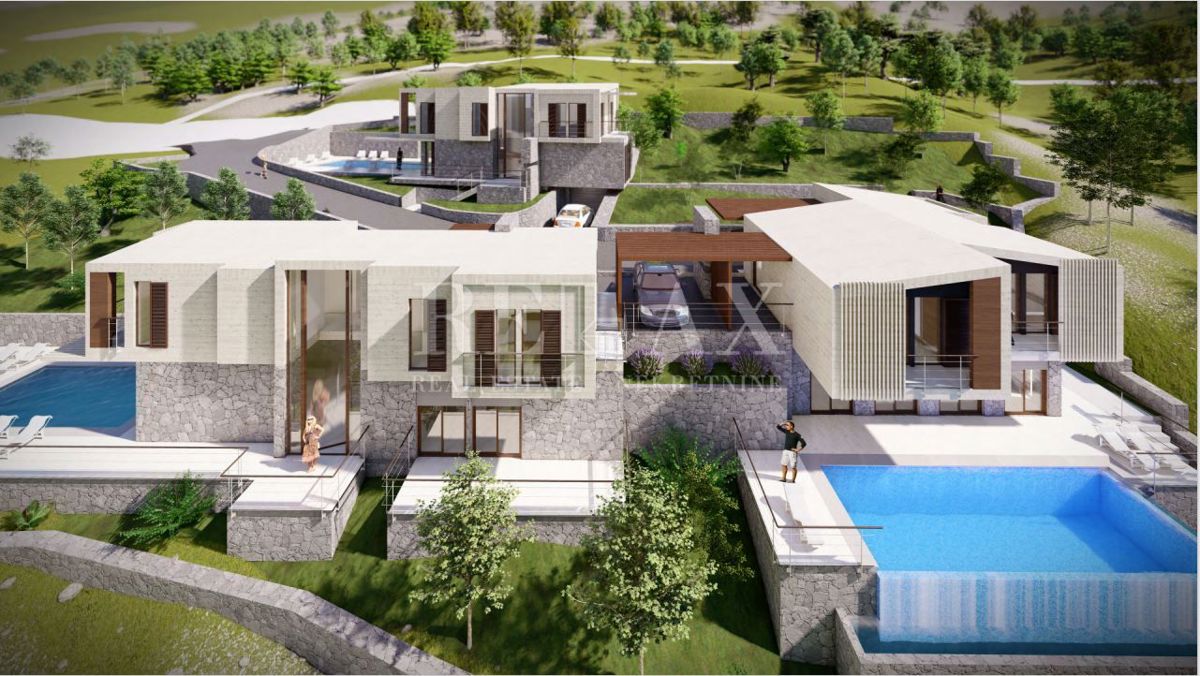 Sveti Juraj - zemljišče s panoramskim pogledom na morje